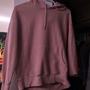 Pink hoodie